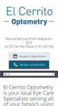 Mobile Screenshot of elcerritooptometry.com
